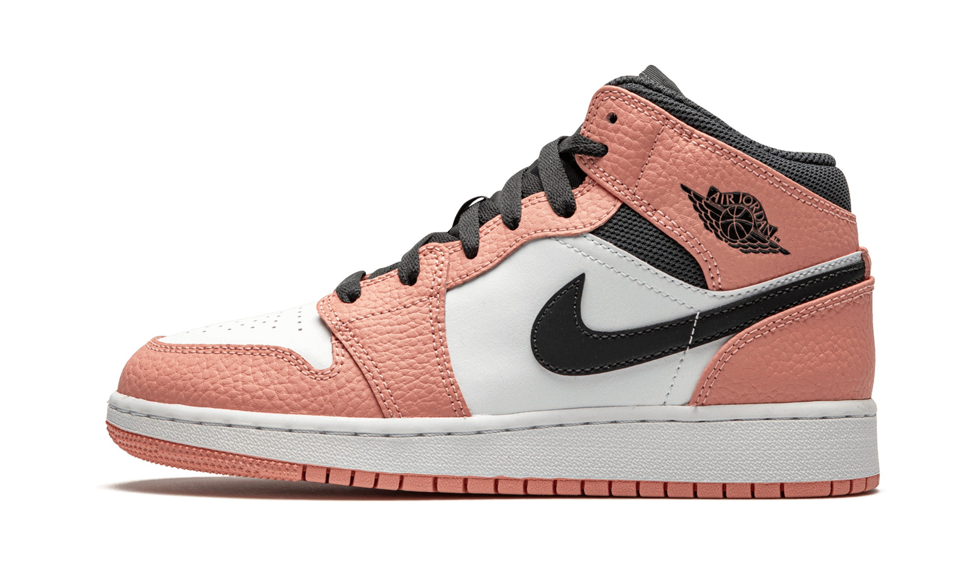 air jordan mid pink tones