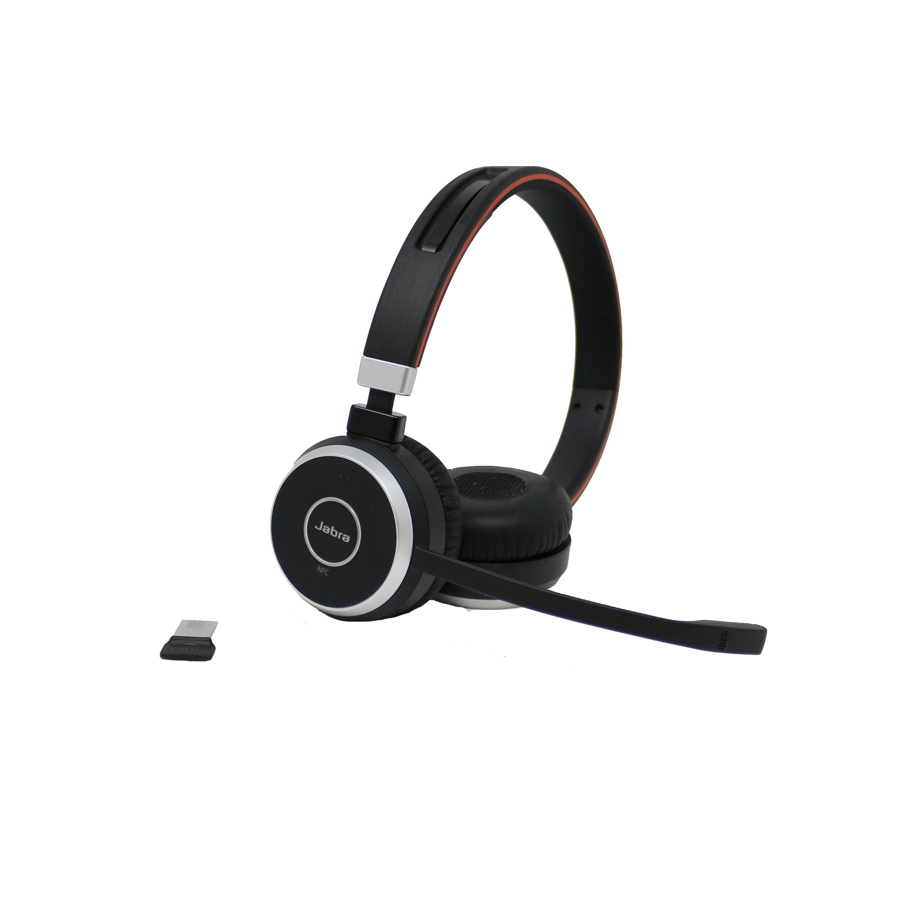 kool Oppervlakte Lucky Jabra Evolve 65 DUO UC Bluetooth Wireless Headset with USB Dongle (Cer –  Renewed Headsets