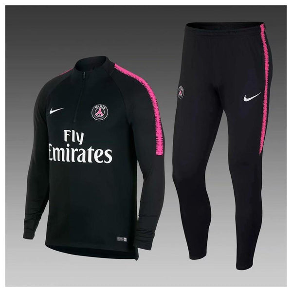 psg jordan tracksuit black