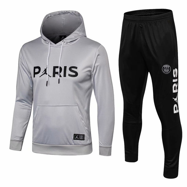 PSG | Jordan Light Grey | Hoodie Jacket 