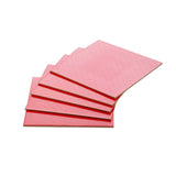 Red Square Cake Board 5 Pieces - Hotpack Global