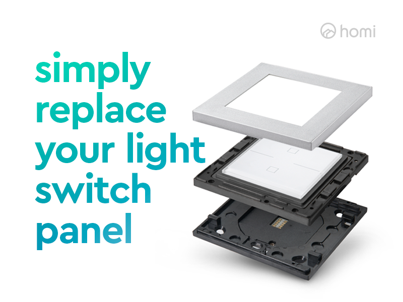 HOMI Smart Light Switch Panel