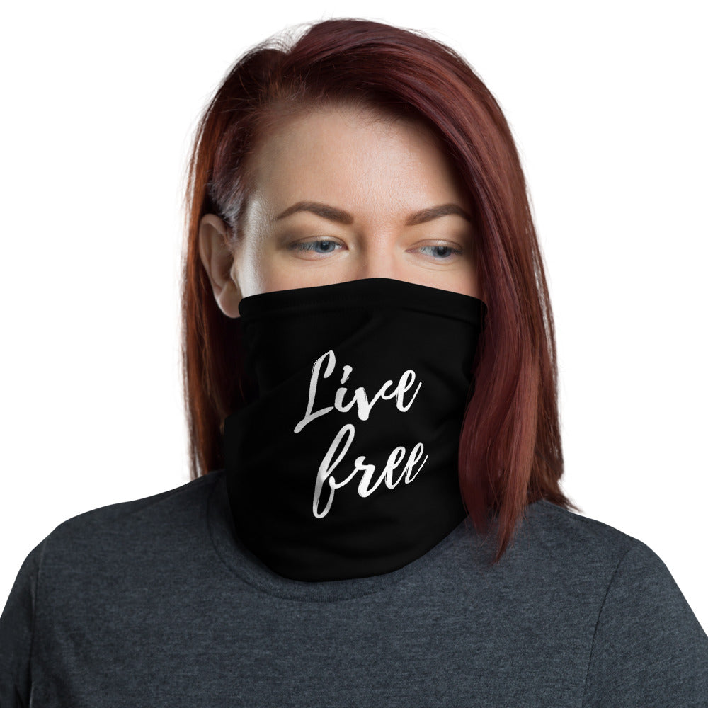 Download Live Free Neck Gaiter Leigh S B L V D