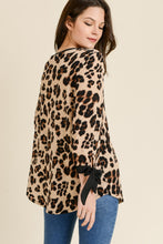 Load image into Gallery viewer, Animal Print Tunic with Ribbon Detail