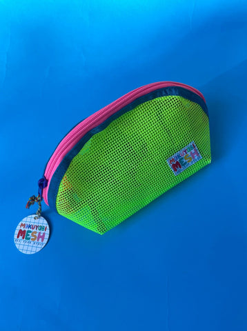 Slime Mesh Chubby Zip Pouch – Mokuyobi