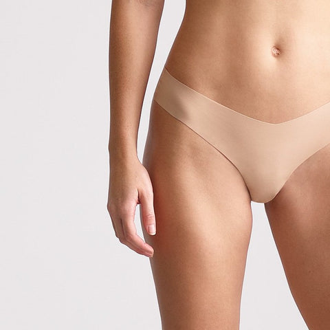 Buy Women's Seamless Thong, Beige