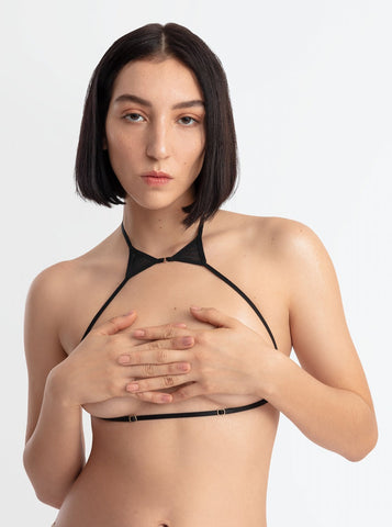 Marika Vera Lily Rose Bandeau Bra - Black