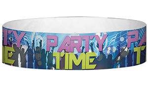 Tyvek® 3/4 inch Pattern Wristbands