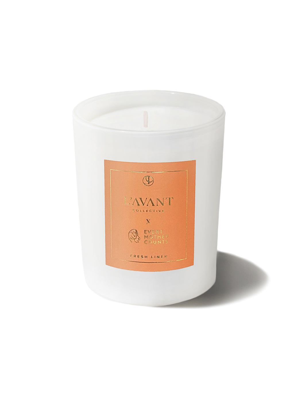 Fresh Linen Candle Every Mother Counts x LAVANT Collective 