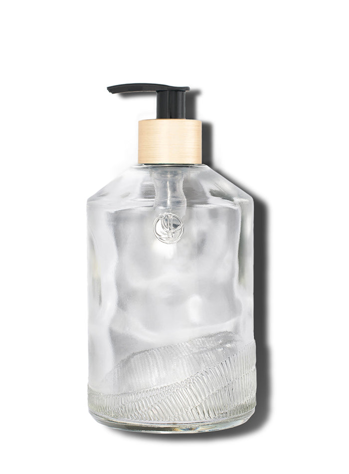 16oz Glass Bottle, Empty with Black Pump, White Pump or Trigger Sprayer