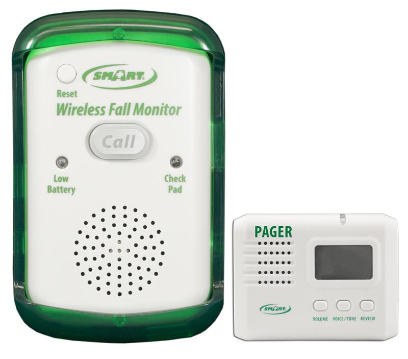 Package 6 Bed Chair Alarm System With Wireless Pager Alarm Near Or Away From Patient