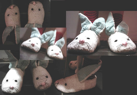 real genius bunny slippers