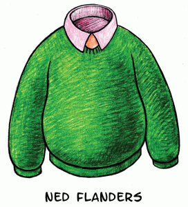 Ned Flanders Simpsons