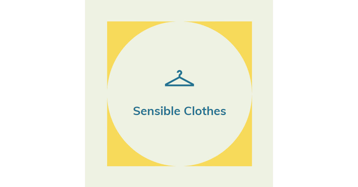 Sensible Clothes– Sensibleclothes