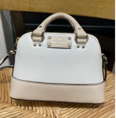 White Kate Spade Handbag 