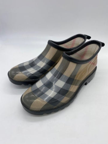 Burberry ankle rain boots 