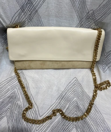 flap purse with chain 