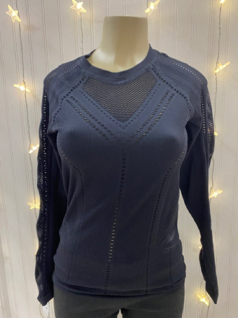 Athleta, Tops, Athleta Womens Gray Long Sleeve Knit Shirt Rn 5423