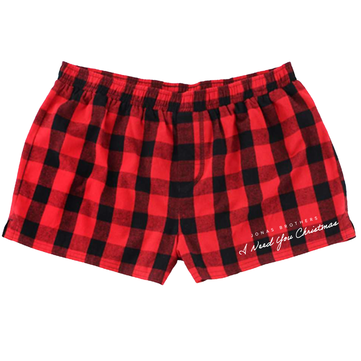 christmas pajama shorts