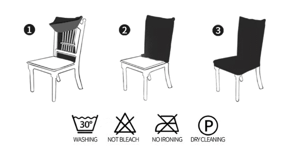 How to Install Dining Chair Cover