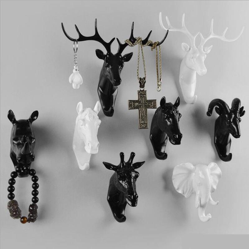 Multi-purpose Resin Animal Shape Garment Hanger / Wall Hook