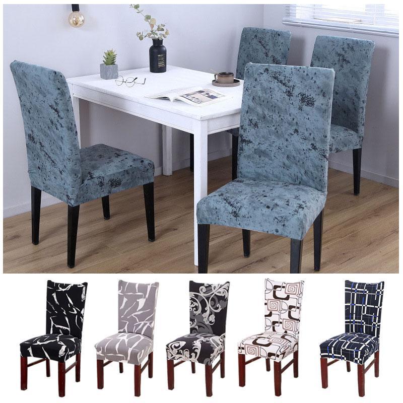 navy blue dining room chair covers