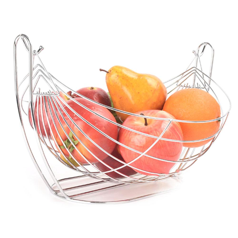 Stainless Steel Swinging Fruit Basket Hammock