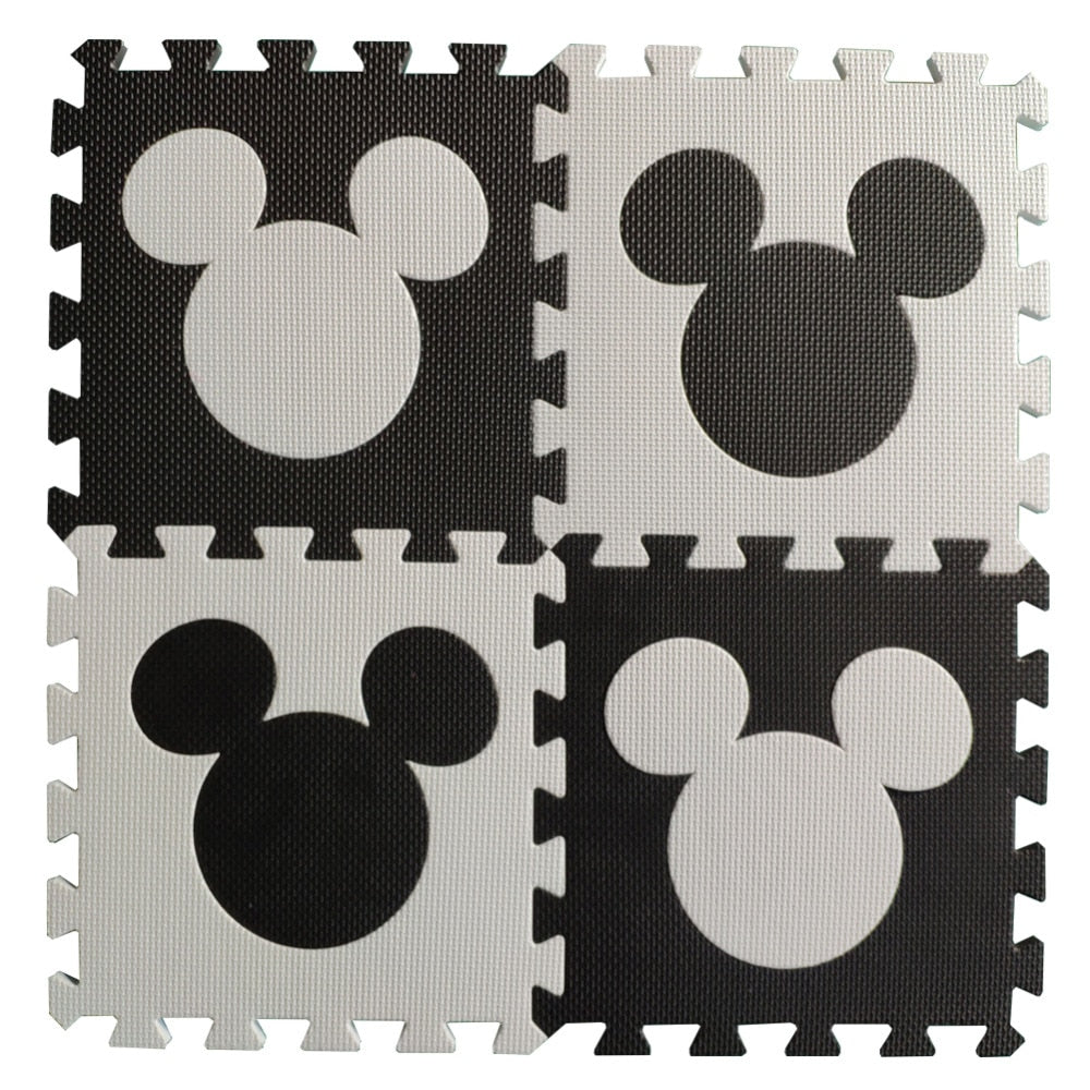 Cartoon Mouse Foam Interlocking Kids Play Floor Mat