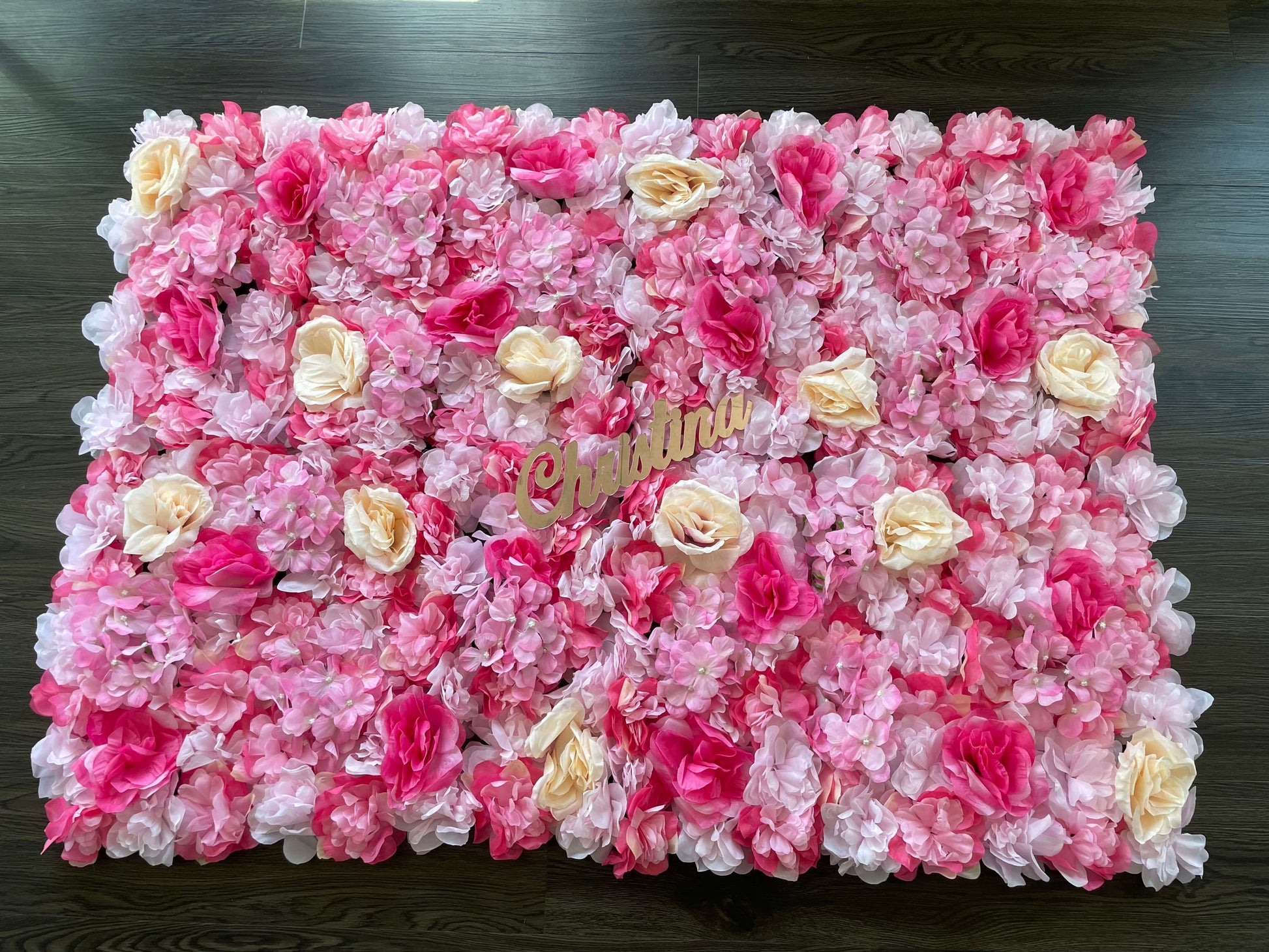 Artificial flower wall rose hydrangea flower background wedding flowers/  home party /Wedding decoration instagramable flower wall – WeddingStory Shop