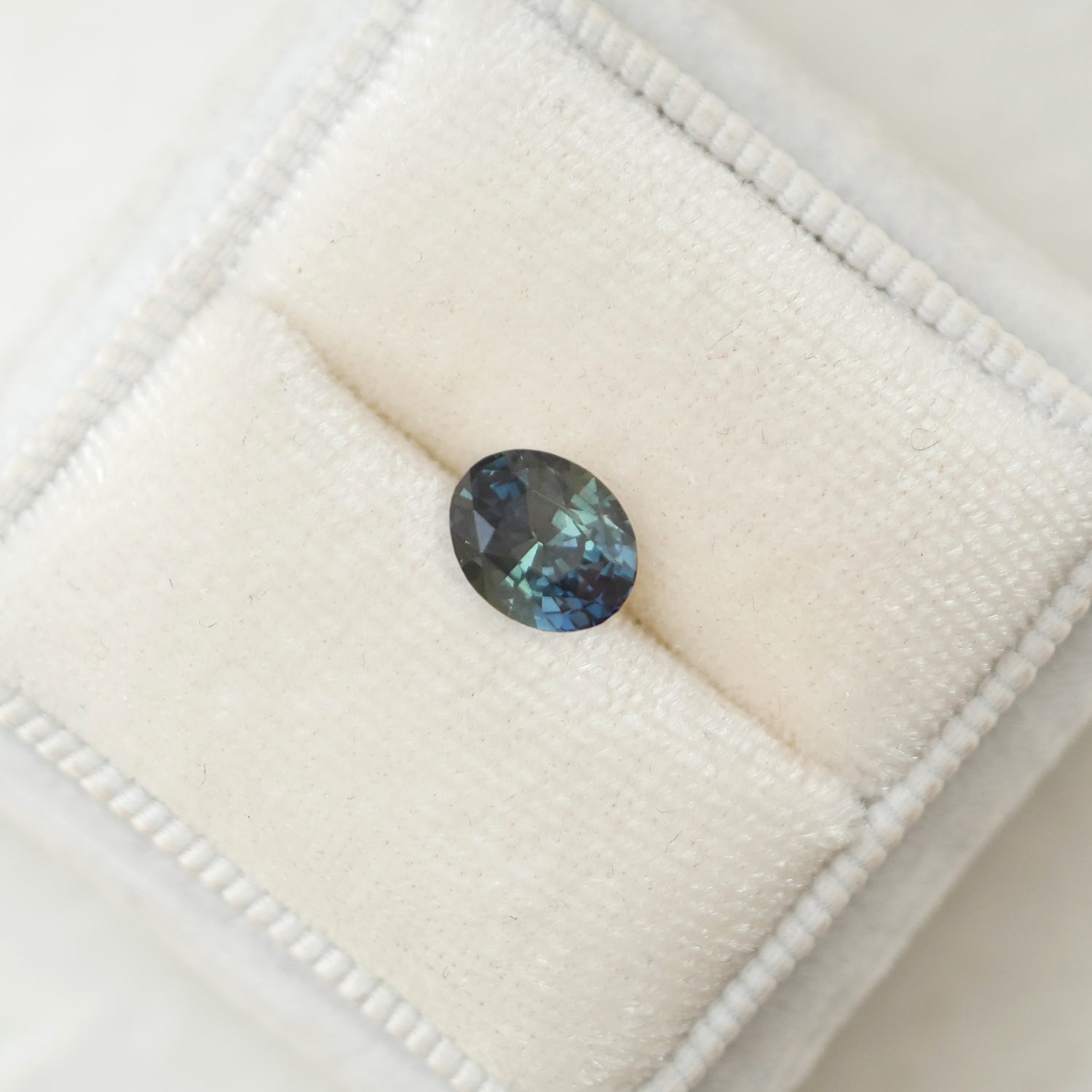 2.13 Oval Teal Sapphire - Berlinger Jewelry product image