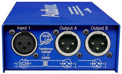 Qutsvosh 1 x DI-2 Audio-Isolator, passive Audio-DI-Box, schwarz, Audio- Rauschunterdrücker, Gitarren-Isolator, Widerstand, geräuscharmer Audio-Konverter:  : Musikinstrumente & DJ-Equipment