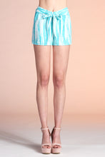 Load image into Gallery viewer, Aquamarine Tie Shorts