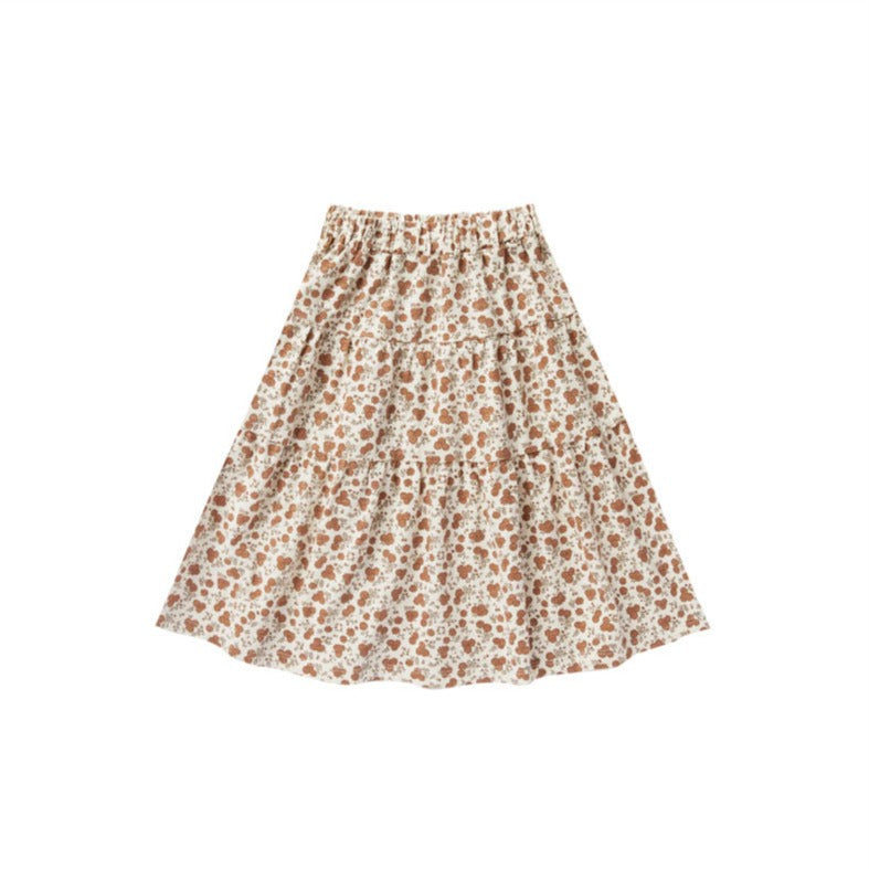 TIERED MIDI SKIRT | GARDEN – Treasured Valley