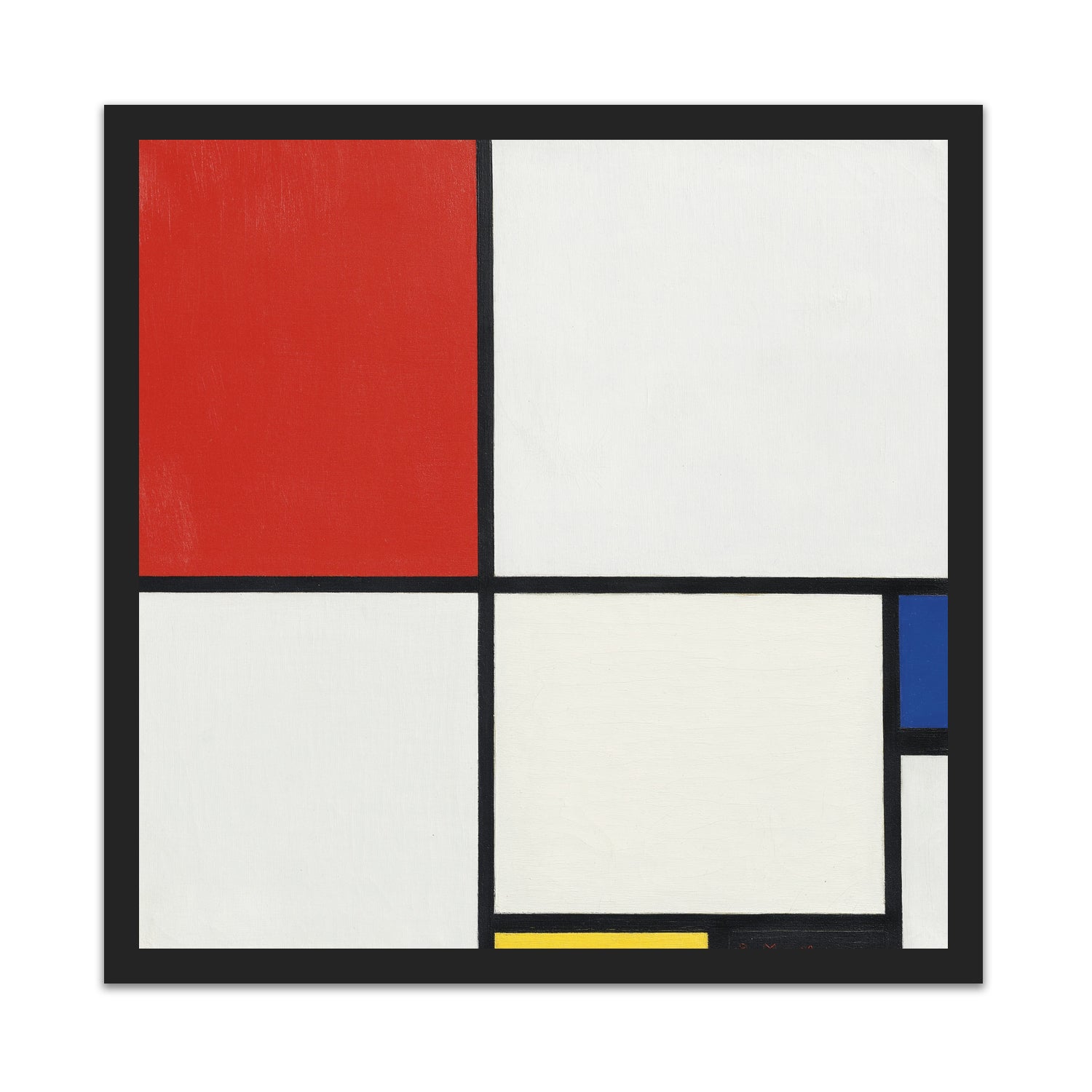 Composition No. III, with Red, Blue, Yellow, and Black – USEUM Store