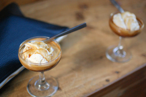 Two affogatos