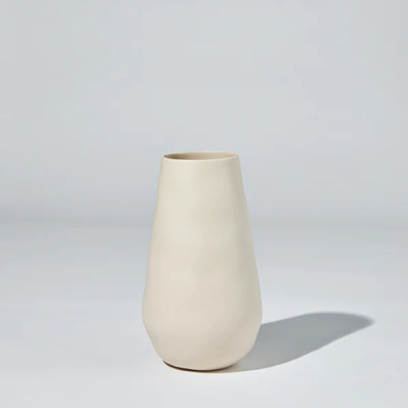 Teardrop Vase Large - Chalk White