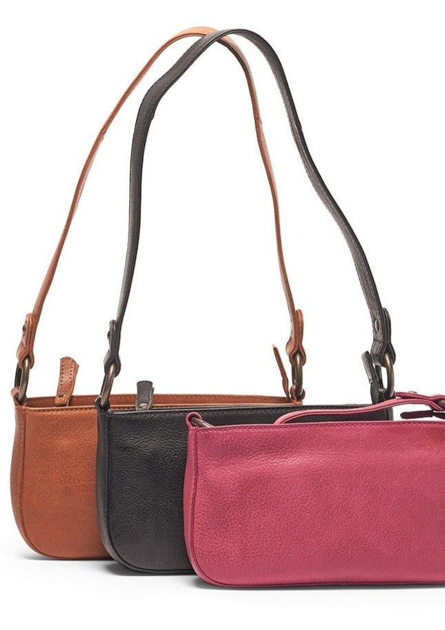 Cecile Leather Shoulder Bag