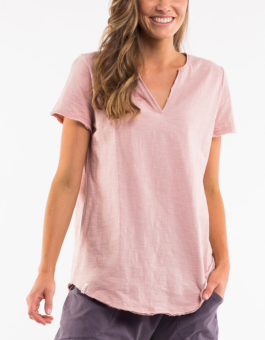 St Helens Henley Tee - Pink