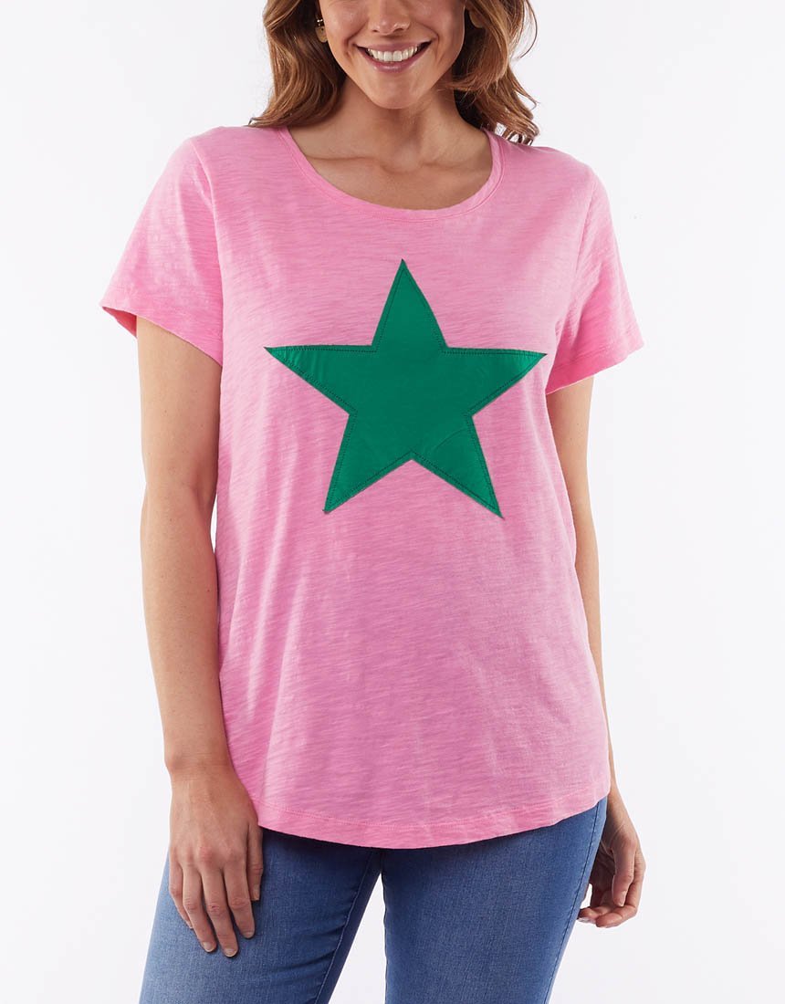 Starry Eyed Tee - Pink