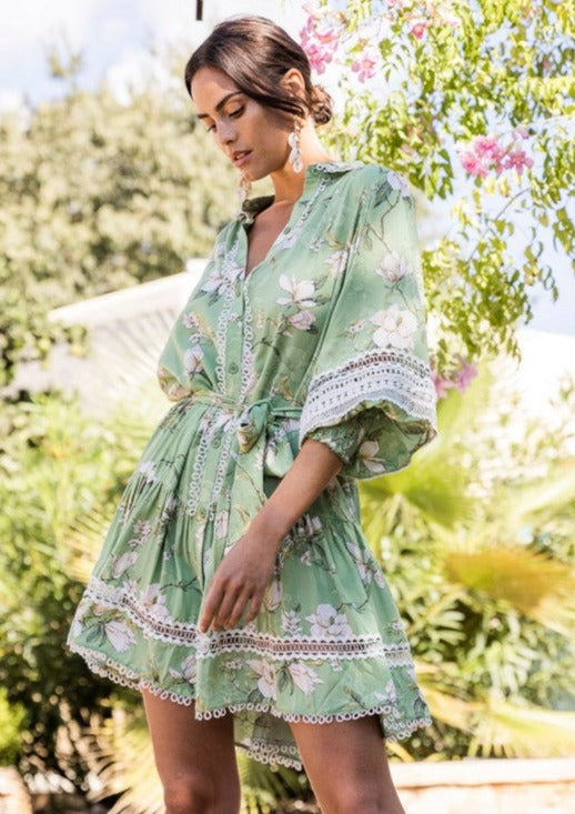 Bloom Dress - Green