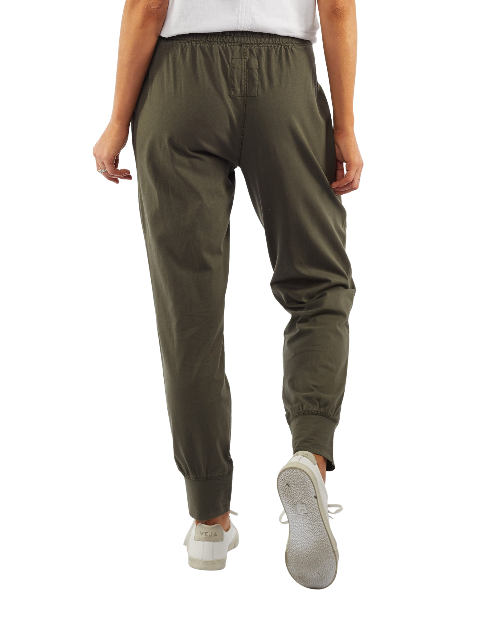 Plus Size Wash Out Lounge Pant - Dark Khaki