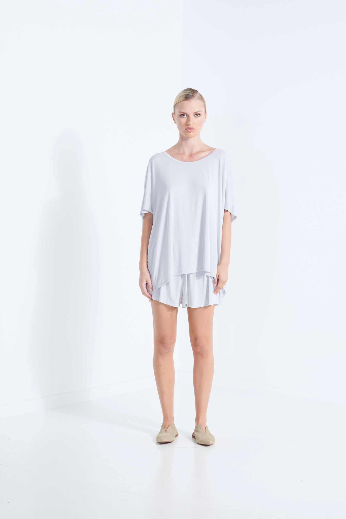 Hera Top - Wisp Grey