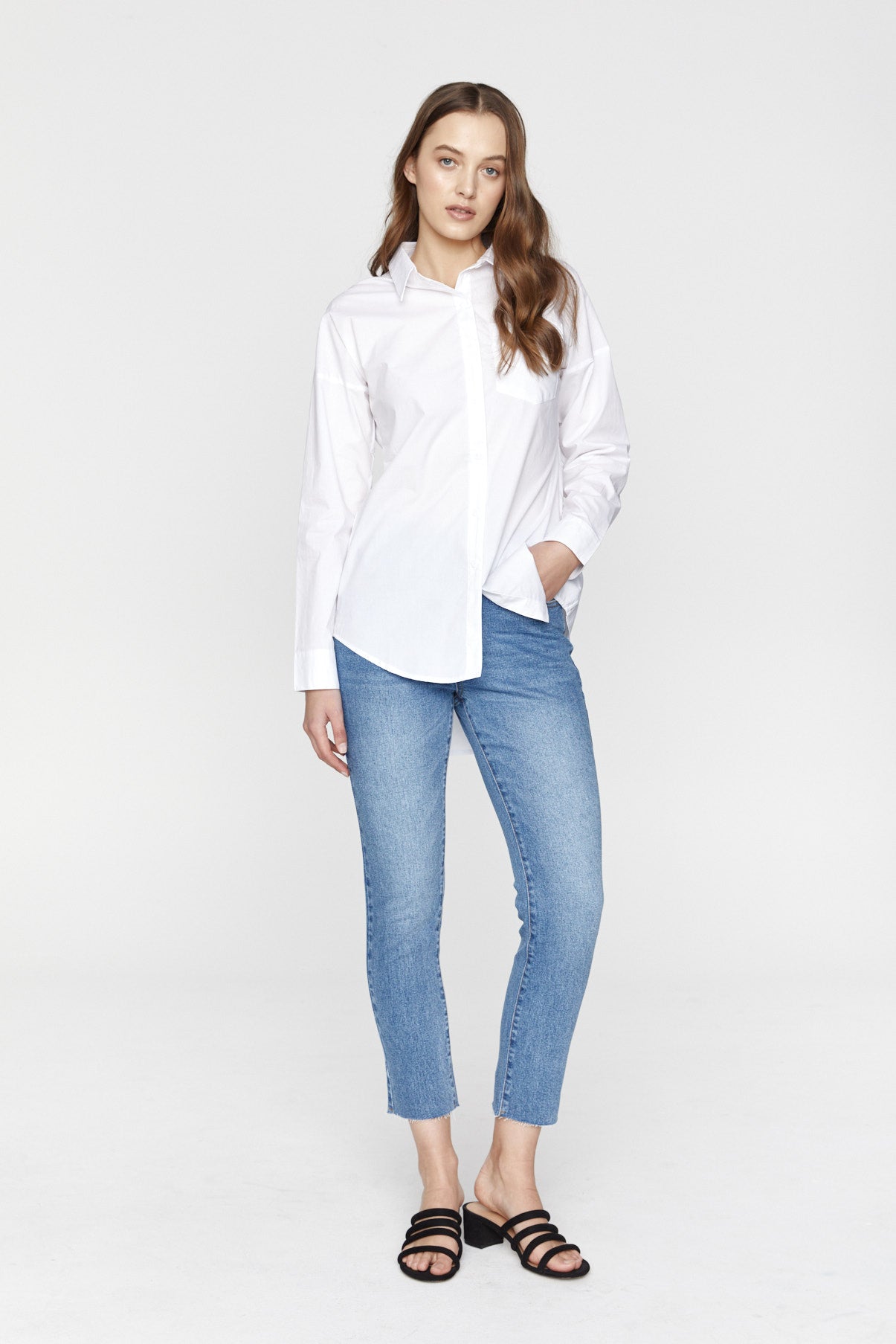 Laguna Cotton Shirt - White