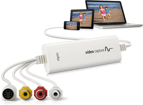 Elgato Video Capture to Digitize VHS Tapes