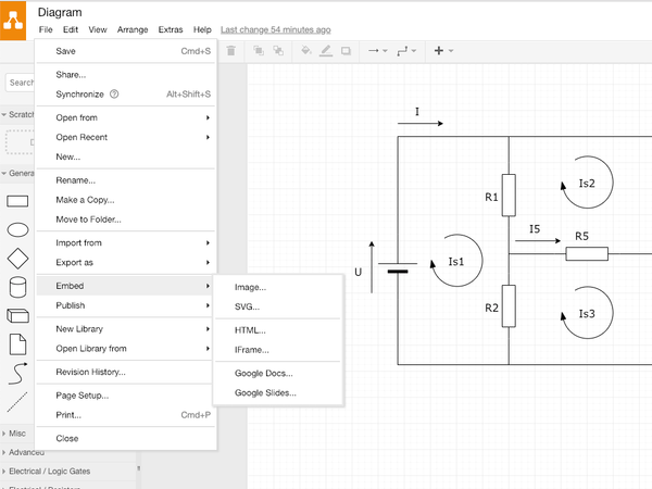 Embed Draw.io Diagram