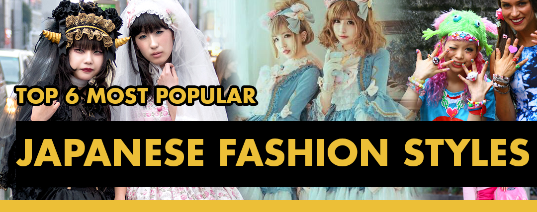 Top 6 Most Popular Japanese Fashion Styles | Kawaii Vibe