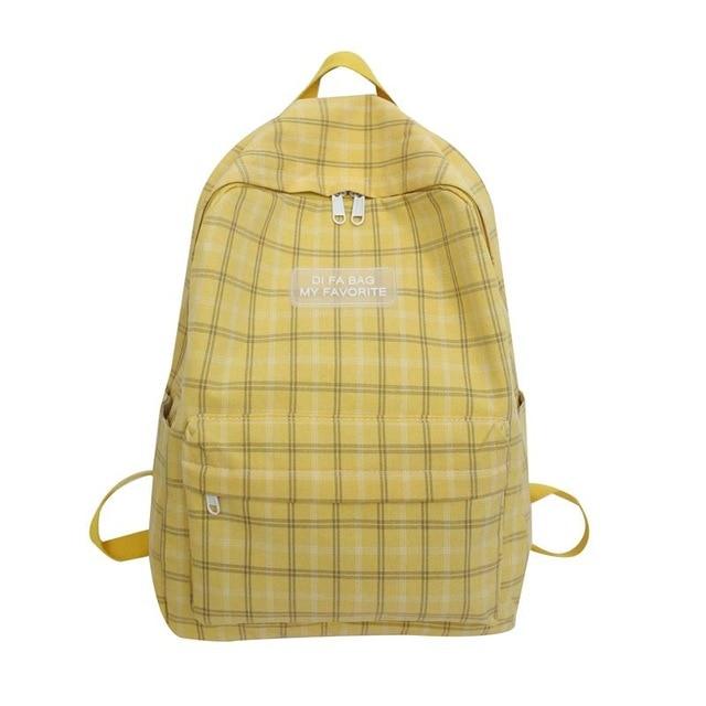 Kawaii Plaid Backpack | Kawaii Vibe