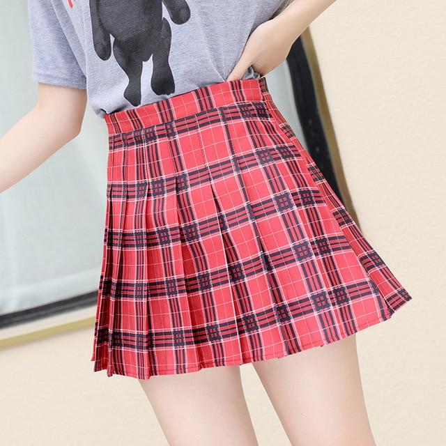 Mini Kawaii Plaid Skirt | Kawaii Vibe