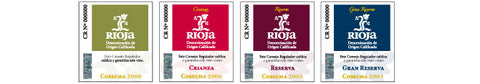 RIOJA Etiquettes