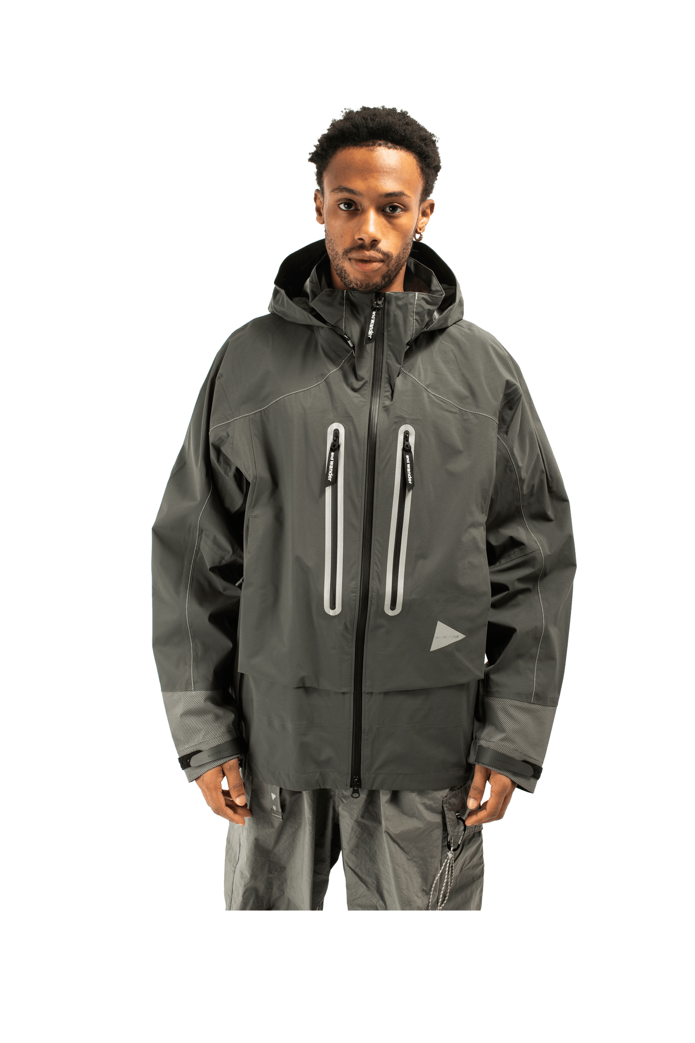 ディスプレイが and wander PERTEX SHIELD rain jacket - ジャケット